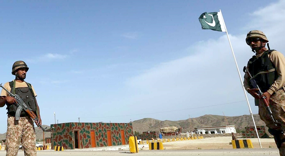 ضلع جلگئی میں سکیورٹی فورسز پر فائرنگ،4جوان شہید