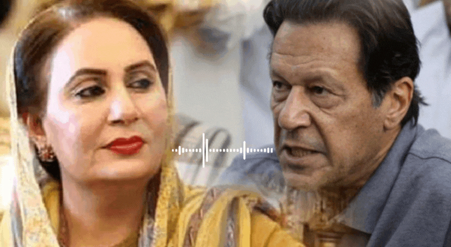 عمران خان کی مسرت جمشید چیمہ کے ساتھ کال کی مبینہ آڈیو لیک ہوگئی