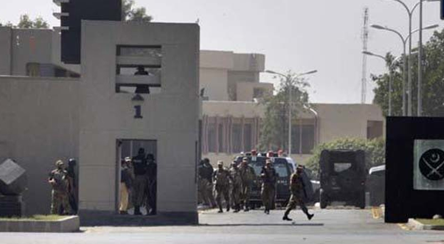 جی ایچ کیو گیٹ حملے کے 12 ملزمان کو ٹرائل کے لیے فوج کے حوالے کر دیا گیا