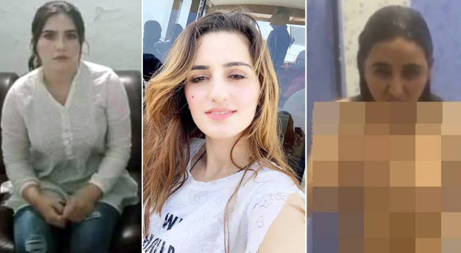فحش ویڈیوز اسکینڈل، حریم شاہ نے صندل خٹک اور عائشہ ناز کیخلاف مقدمہ درج کرادیا