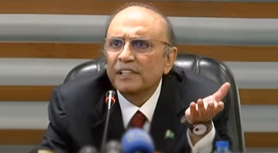 ایران سعودیہ تعلقات میں بہتر ی،گیس پائپ لائن میں اب کوئی رکاوٹ نہیں، آصف زرداری