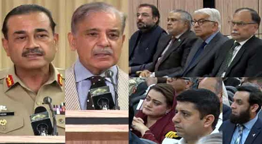 معاشی بحالی کے لئے سول و عسکری قیادت کا ملکر رکاوٹیں دور کرنے پر اتفاق
