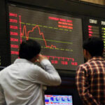 اسٹاک مارکیٹ میں 199پوائنٹس کی مندی