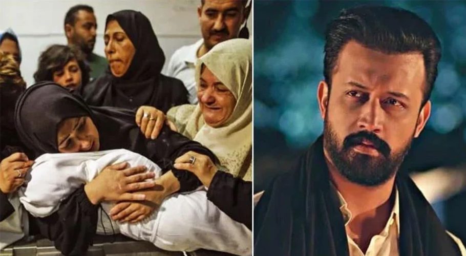 عاطف اسلم نے مظلوم فلسطینیوں کیلئے خطیر رقم عطیہ کردی