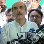 اکبر ایس بابر کا پشاور ہائیکورٹ کے بلے کے نشان پر فیصلے کو چیلنج کرنیکا اعلان