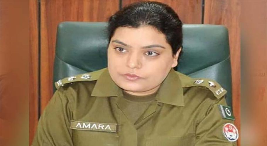 عمارہ اطہر لاہور کی پہلی خاتون سی ٹی او تعینات ہوگئیں