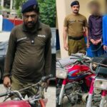 لاہور میں بغیر ہیلمٹ موٹر سائیکل سواروں کے خلاف کریک ڈاؤن