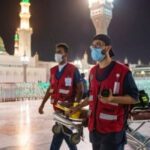 ہلال احمر نے مسجد نبویؐ میں ایک زائر کی جان بچالی