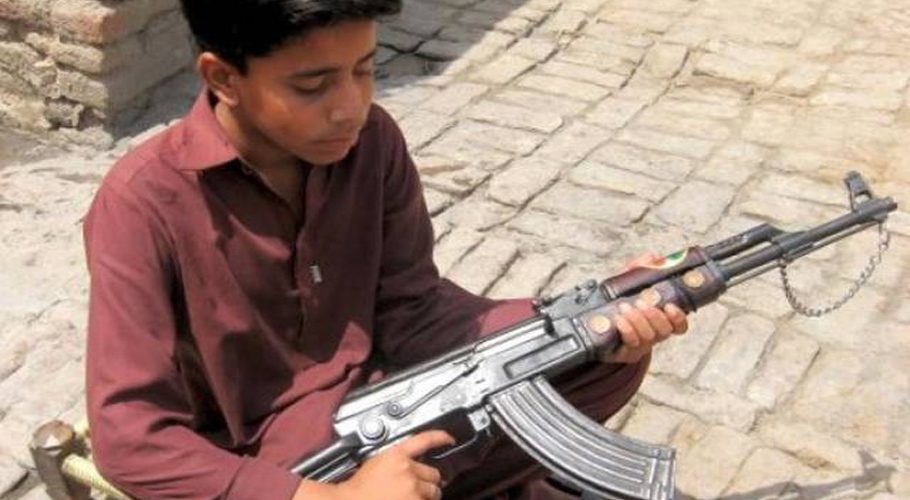 اسلحے کی نمائش پر پابندی