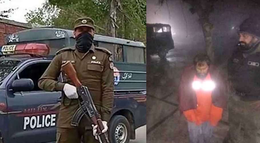 پولیس نے شدید سردی سے بے ہوش ہوجانیوالے شخص کی جان بچالی
