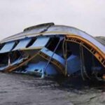 The fisherman's boat sank in the open sea in karachi