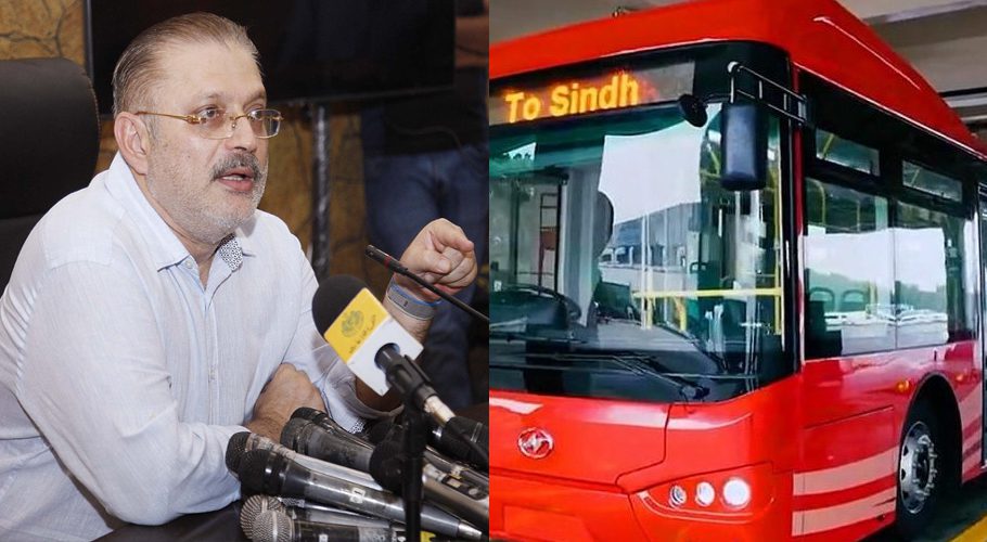 Sharjeel Memon announces new transport projects after Eid