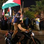 Thousands gather in Iran to celebrate retaliatory strike on Israel