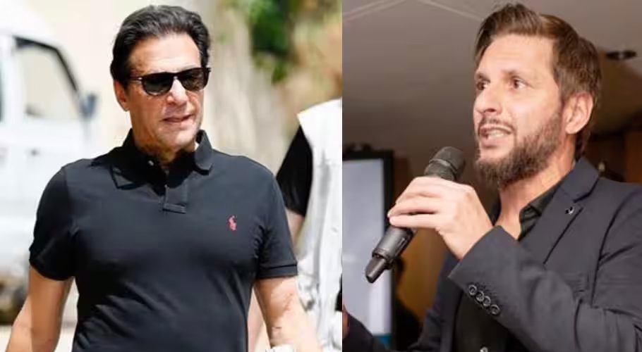 Why does Shahid Afridi want to enter politics?