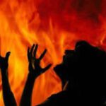 لڑکی کو زندہ جلا دیا
