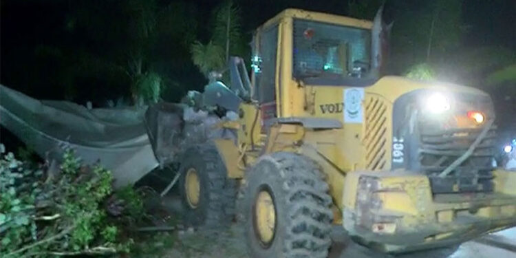 PTI’s secretariat in Islamabad sealed and partially demolished