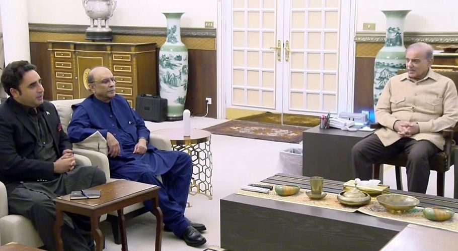 بلاول بھٹو، شہباز شریف، آصف زرداری