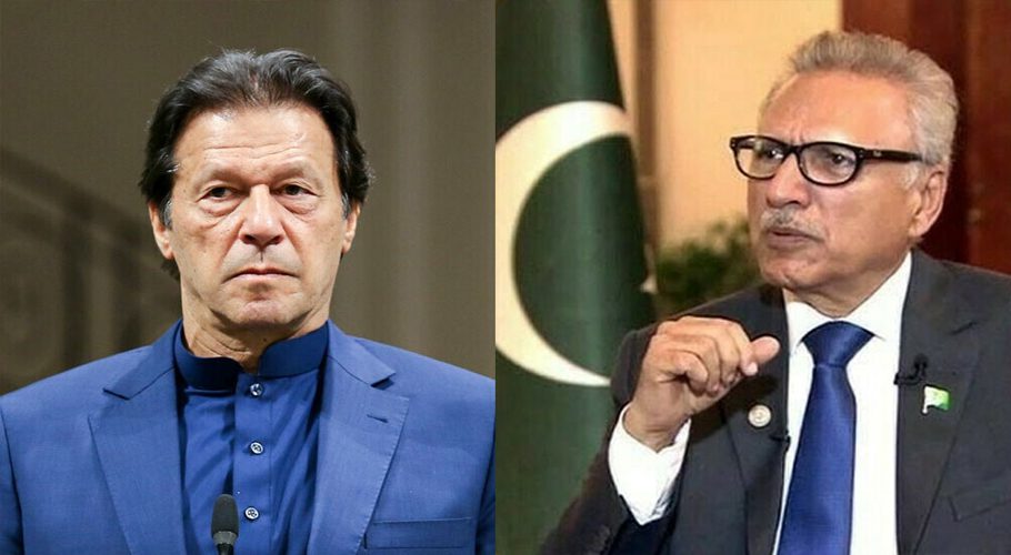 Nation stands with Imran Khan: arif Alvi