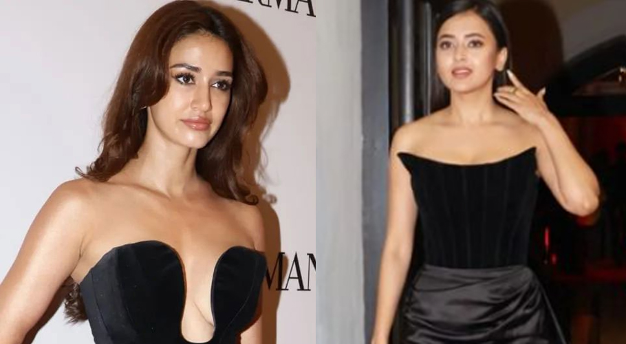 Dasha Patani or Tejaswi Prakash, who is prettier in a black dress?