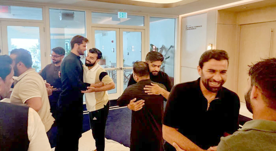 pakistan cricket team celebrates Eid in Florida
