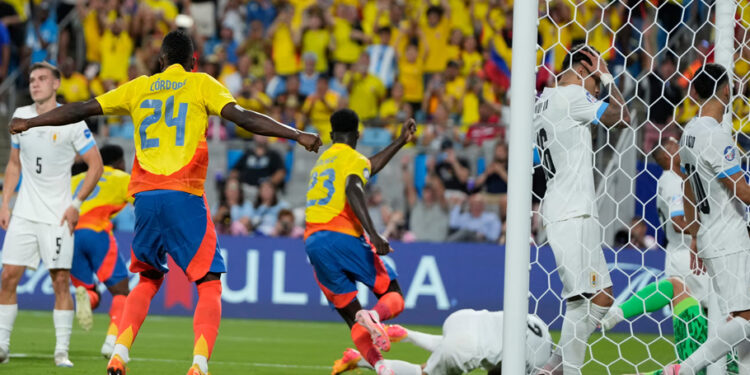 Colombia beats Uruguay to set up Copa America final against Argentina