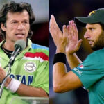 Cricket career of Imran Khan and Shahid Afridi