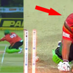 Azam Khan Holds His Neck In Pain