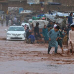 موسلا دھار بارش
