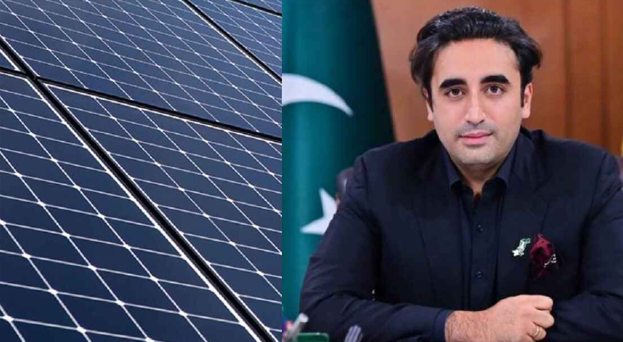 Bilawal inaugurates free solar panel programme in Sindh