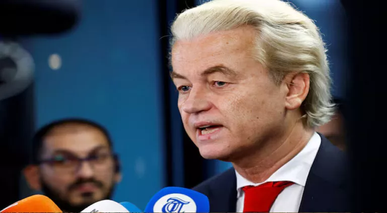 Who are the two Pakistanis convicted by Dutch court over death threats to Geert Wilders?