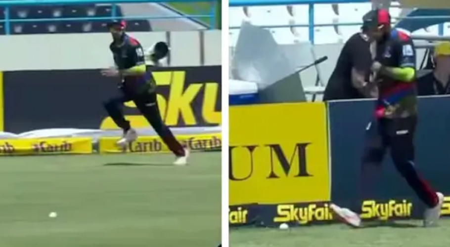 imad Wasim replaced for doesn’t chase the ball