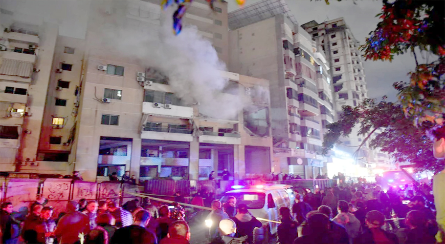Top Hezbollah commander among 14 killed in Israeli strike on Beirut