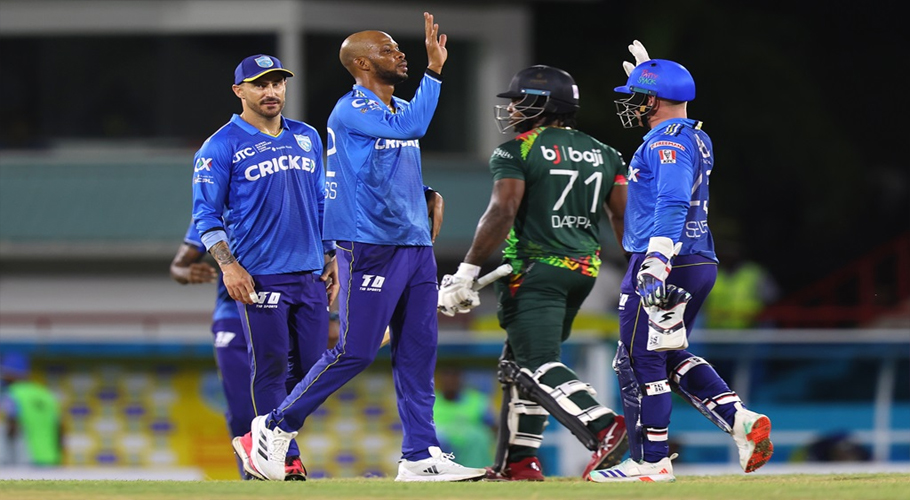 lucia kings beat skn patriots in CPL