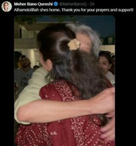 PTI leader Zain Qureshi’s wife released hours after alleged abduction