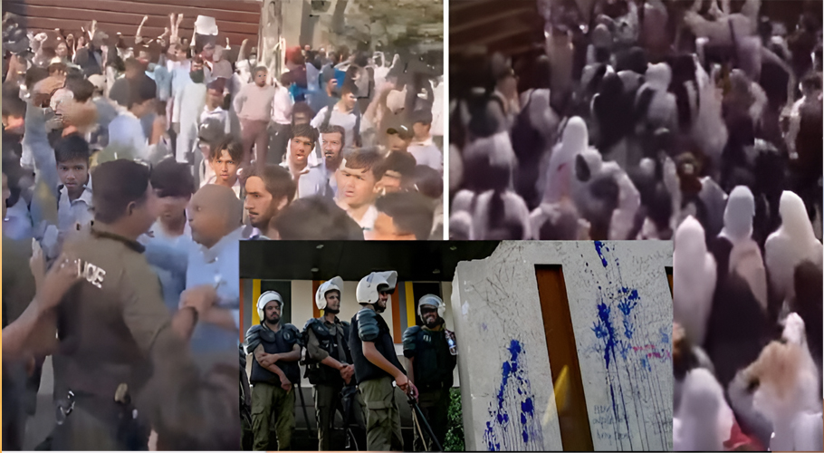 Police tear gas, baton charge protesting students in Rawalpindi MM News Staff by MM News Staff October 17, 2024
