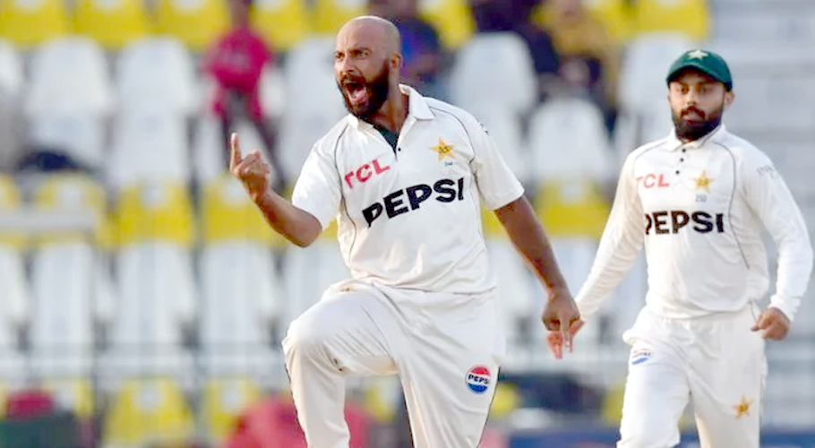 Pakistani spinner Sajid Khan wrecks West Indies top order