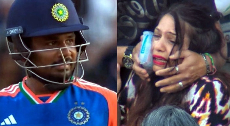 Indian cricketer's six hits female spectator in stands