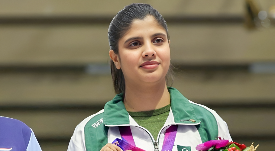 Kishmala Talat of Pakistan Ranked Second-Best Female Shooter in Asia