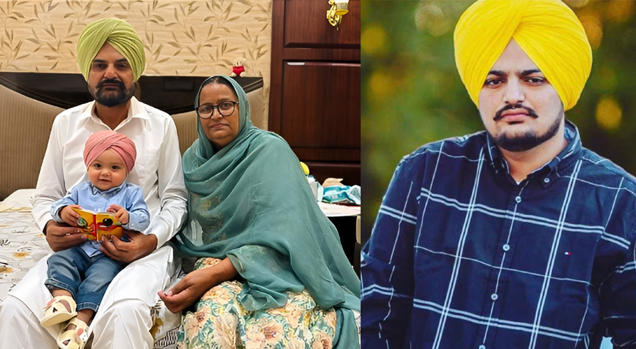 Sidhu Moosewala’s parents share first glimpse of his younger brother