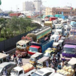 Karachi traffic paralyzed as heavy rains shut major routes