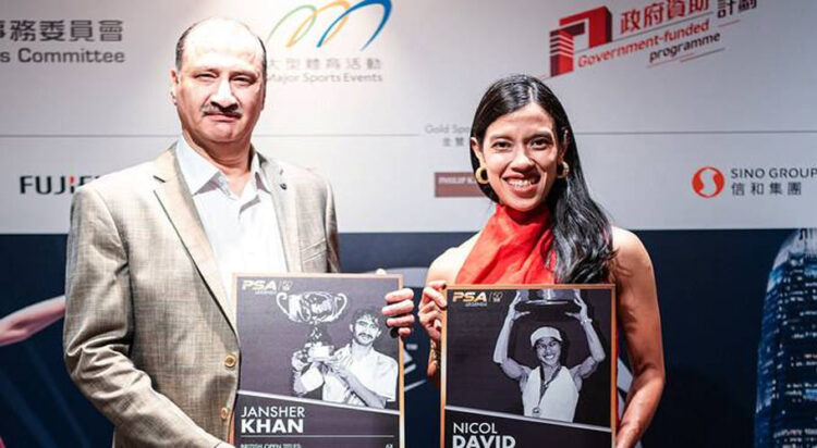 Legendary squash player Jansher Khan inducted into PSA Hall of Fame