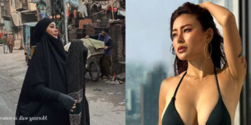 Famous adult actress Rae Lil Black wins hearts by wearing hijab during Pakistan visit