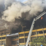 Fire breaks out at Rimpa Plaza again, second blaze this month