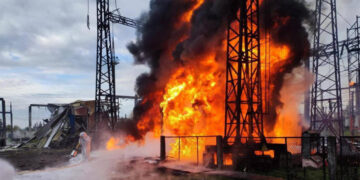 Russia massive strike on Ukraine