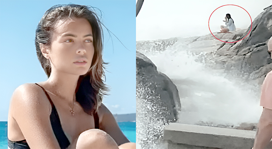 Sea wave sweeps away Russian actress Kamilla Belyatskaya in Thailand