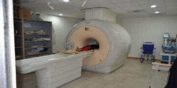 Has the MRI machine stolen from Abbottabad been brought to Shaukat Khanum Hospital Karachi?