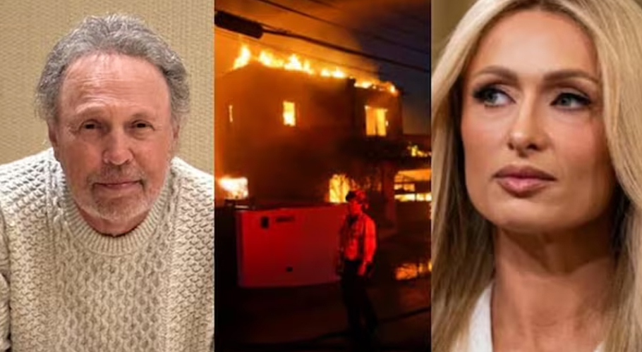 Paris Hilton, Billy Crystal among those who lose homes as Los Angeles fires spread
