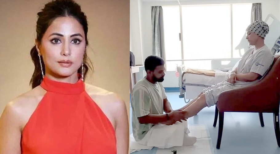 Hina Khan Shared Emotional Post On Social Media Showing How Her Boyfriend Rocky Stood With Her