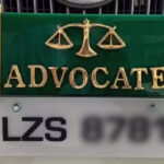 Advocates Finally Receive a Lesson on Illegal Number Plates