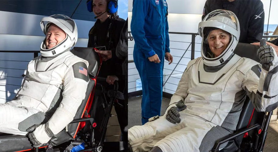 Astronauts Sunita Williams and Butch Wilmore return to earth